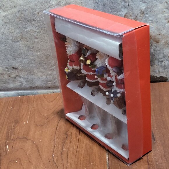 Vintage Christmas Santa Spreaders Set of 4 - Picture 13 of 13